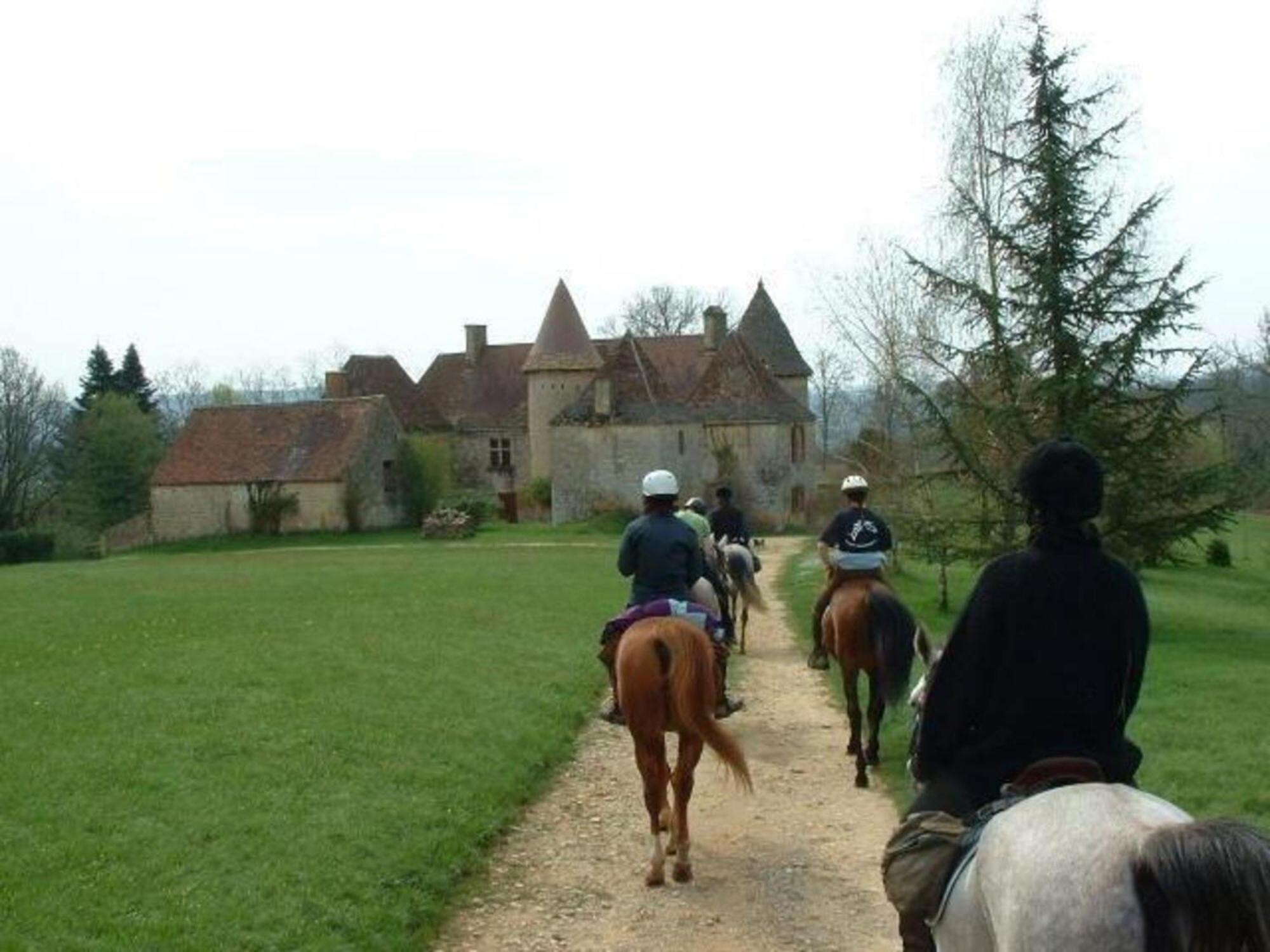 DégagnacCentre Equestre Du Passe Temps别墅 外观 照片