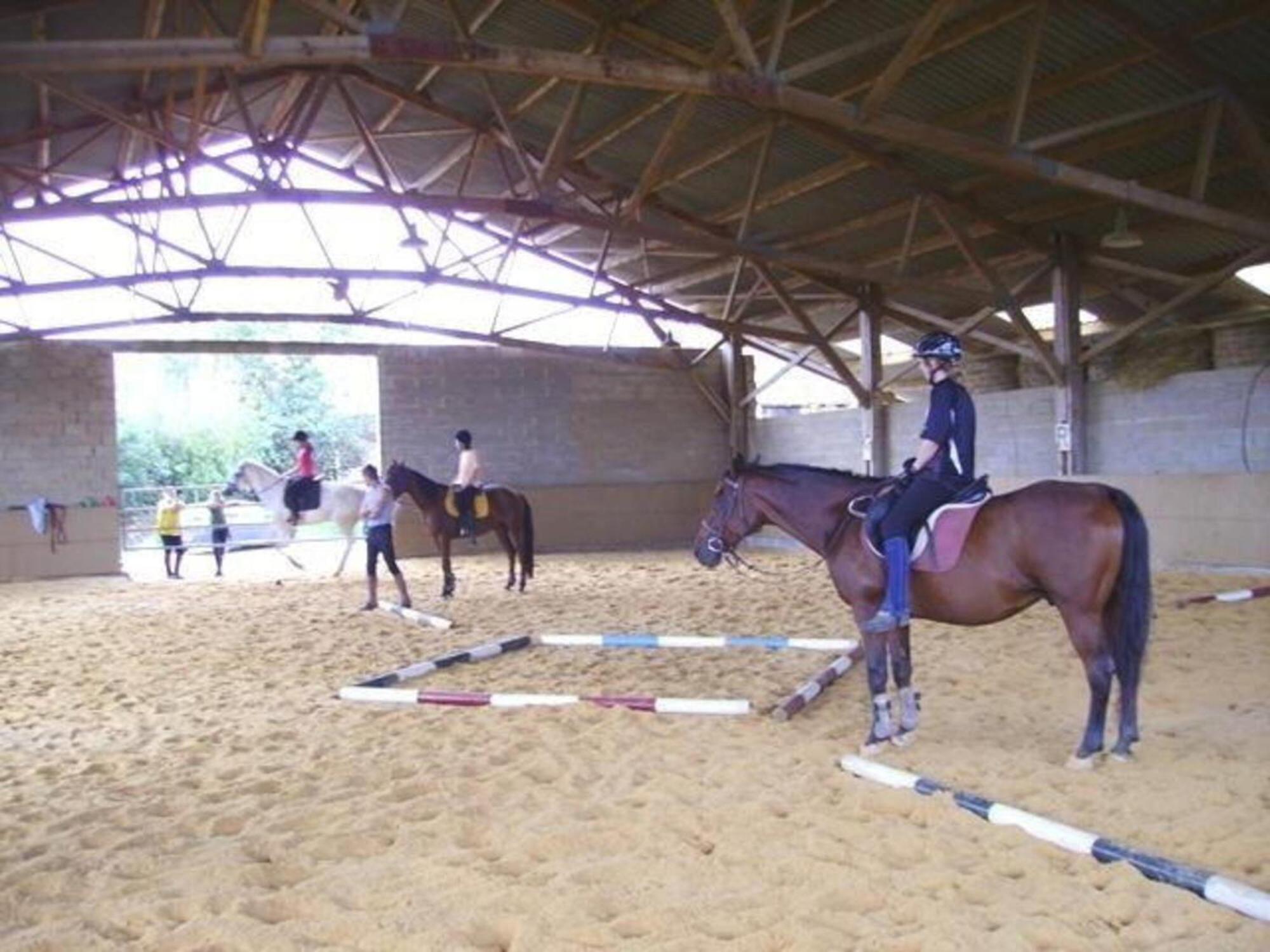 DégagnacCentre Equestre Du Passe Temps别墅 外观 照片